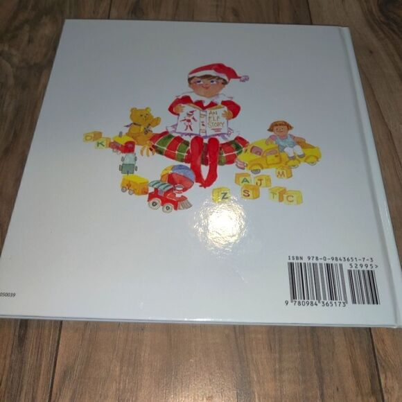 The Elf On The Shelf A Christmas Tradition Book ONLY Girl Blue Eyes - Picture 4 of 7